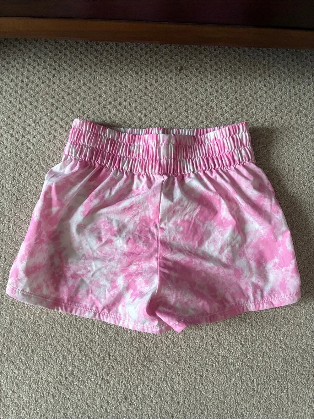 GAP Pink Tie-Dye Athletic Shorts